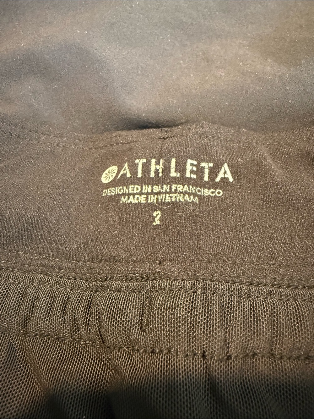 Athleta Black Ruched Drawstring Joggers - Picture 8 of 9
